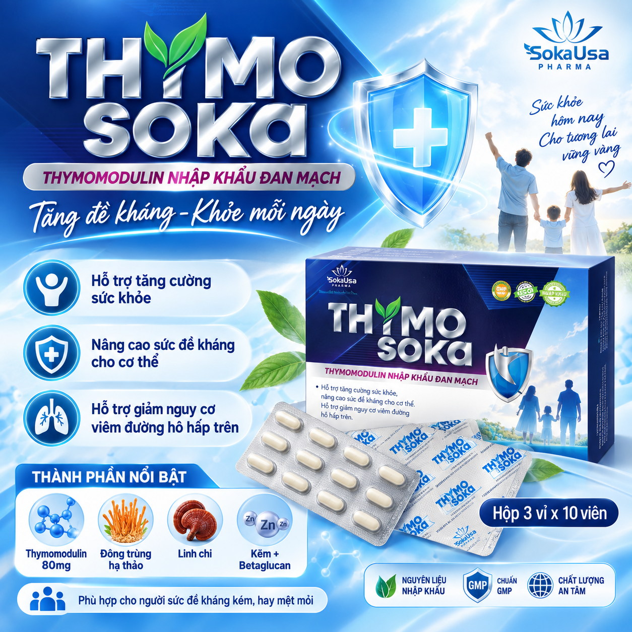 THYMO SOKA ( Hỗ Trợ Đường Hô Hấp )